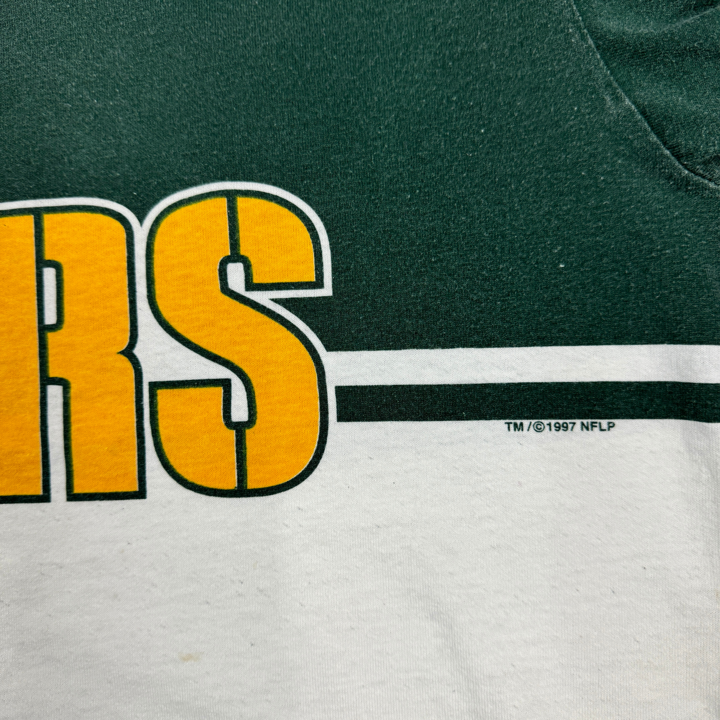 (XL) 90s Green Bay Packers Cotton Jersey Tee