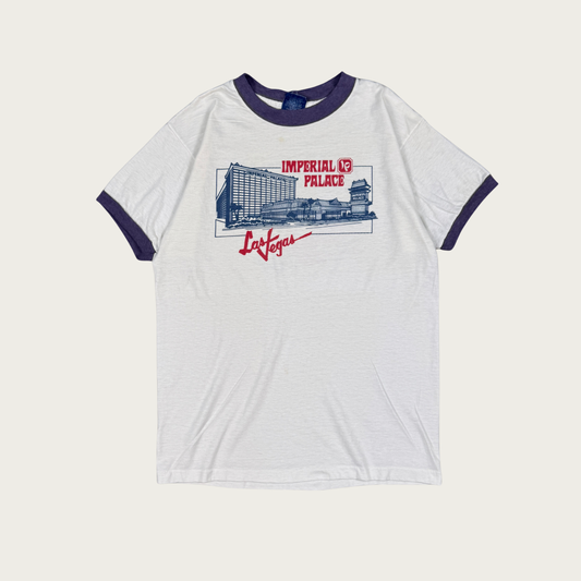 (M) 70s/80s Imperial Palace Las Vegas Ringer Tee