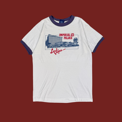 (M) 70s/80s Imperial Palace Las Vegas Ringer Tee