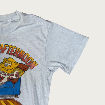 (M) 70s/80s "My Saturday Afternoon Do Nothing Tee Shirt" Tee