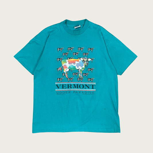 (XL) 1988 Vermont "Udder Paradise" Tee