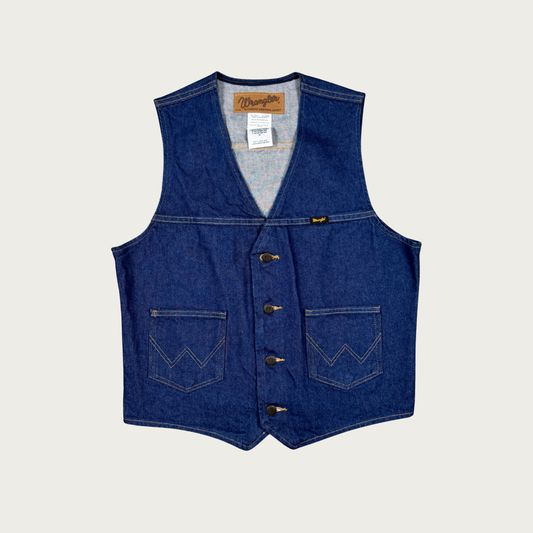 (M) Wrangler Denim Vest