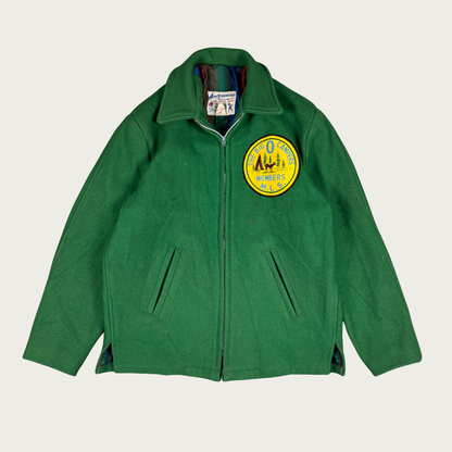 (L) 50s/60s "The Big O Campers" Wool Jacket