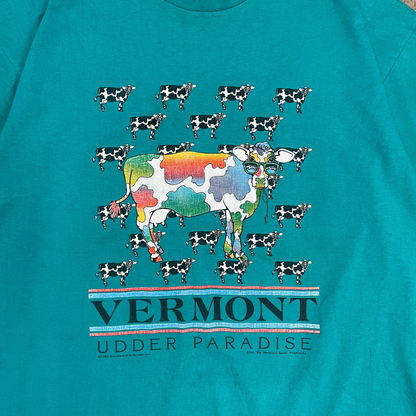 (XL) 1988 Vermont "Udder Paradise" Tee