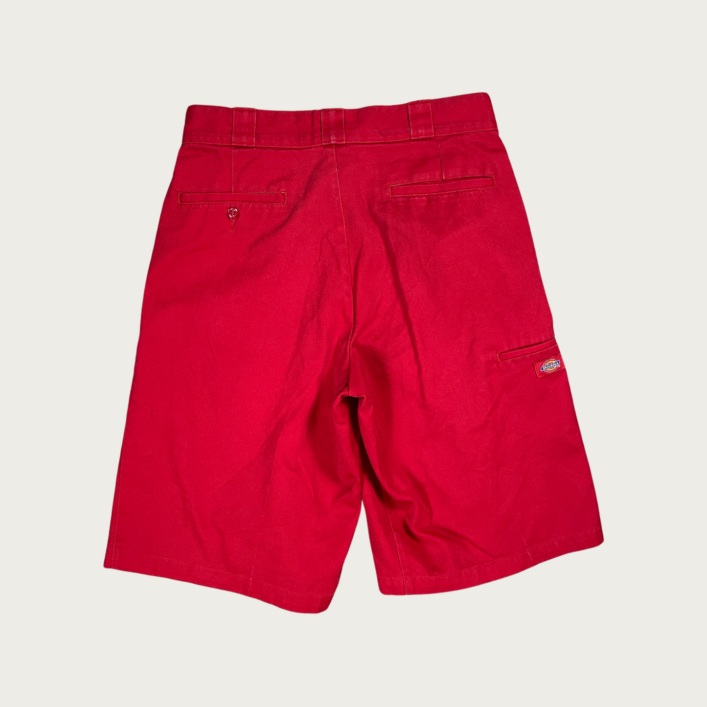 (32") Dickies Red Shorts