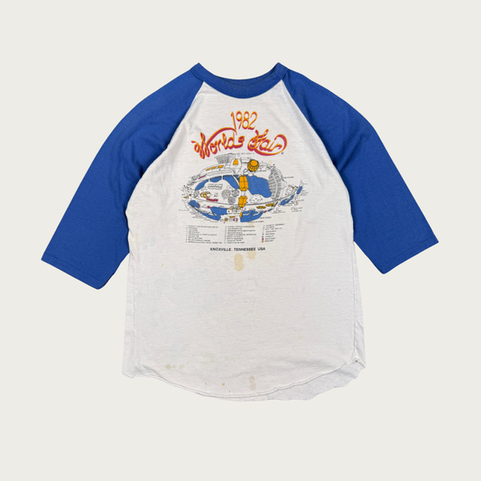 (M) 1982 World's Fair Nashville Raglan Tee