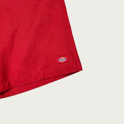 (32") Dickies Red Shorts