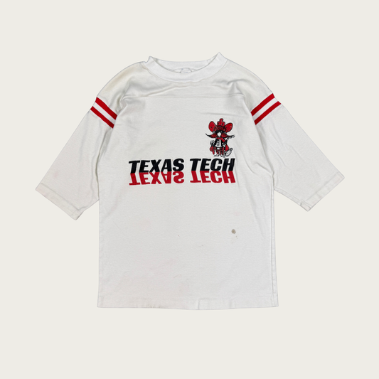 (S) 70s/80s Texas Tech Jersey Tee
