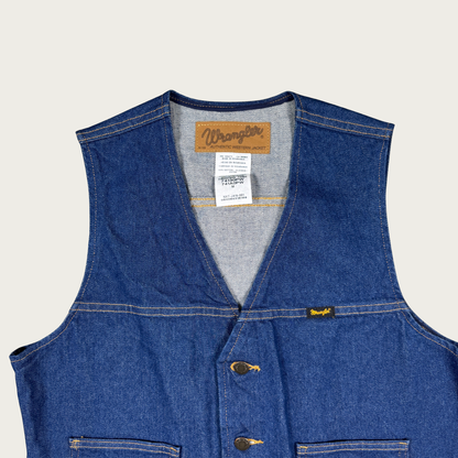 (M) Wrangler Denim Vest