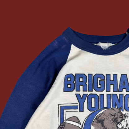 (S) 1979 Brigham Young Holiday Bowl Raglan Tee