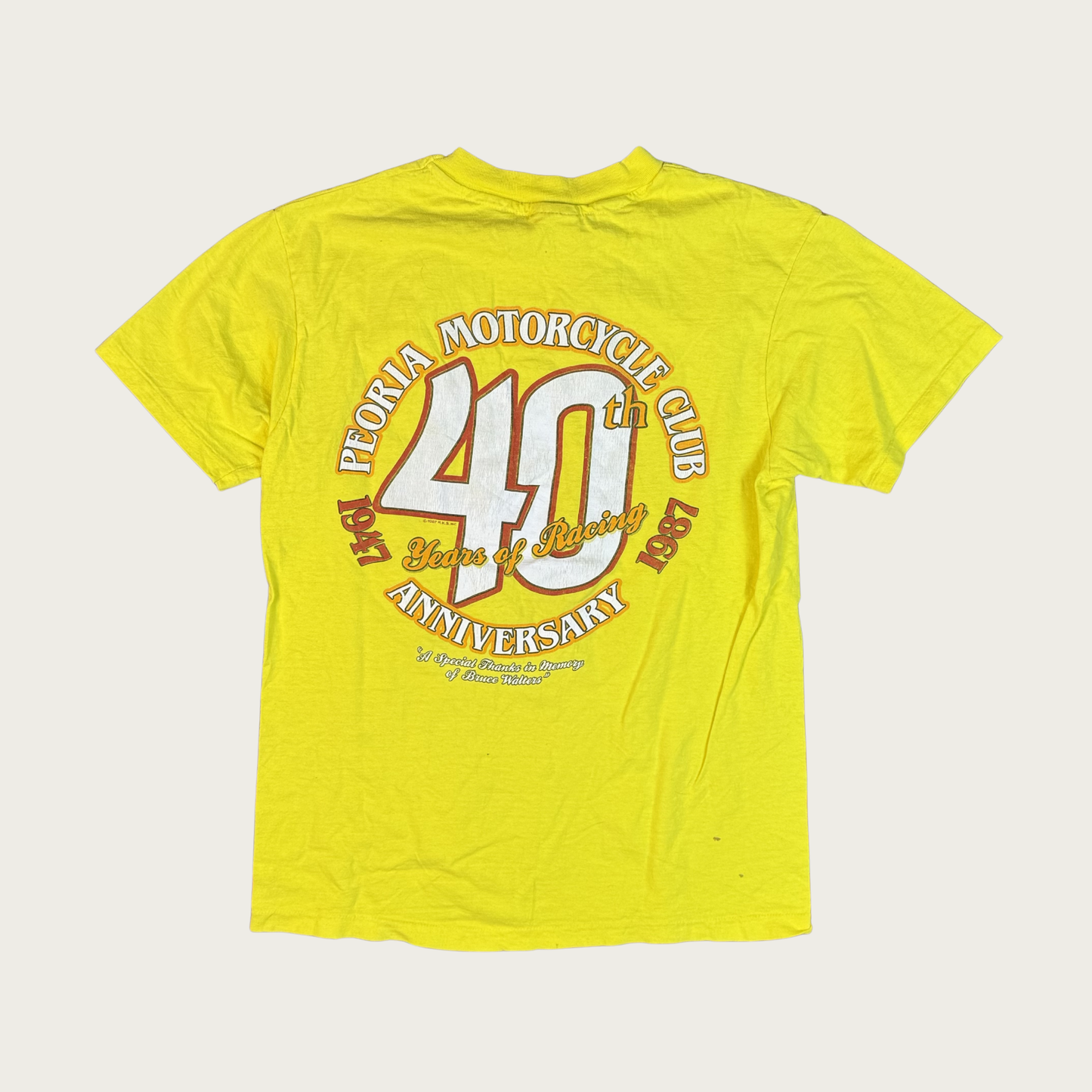 (M) 1987 Peoria National Championship Motorsports Tee