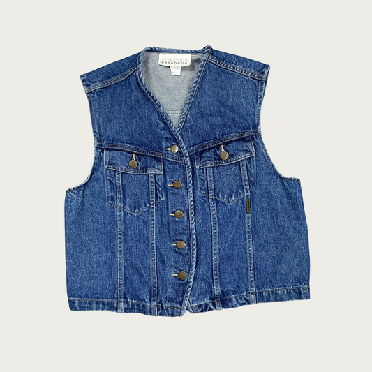 (M) Dillard's Denim Vest