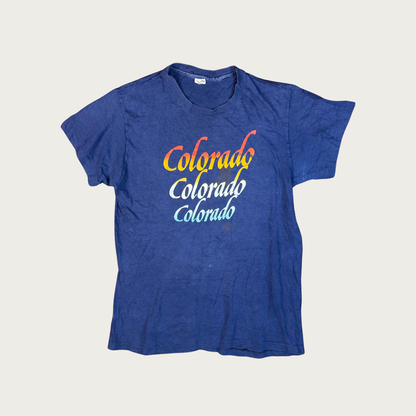 (S/M) 70s/80s Colorado Tee