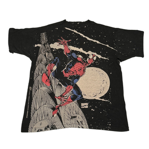VERY RARE 1995 All Over Print Spider-man Shirt