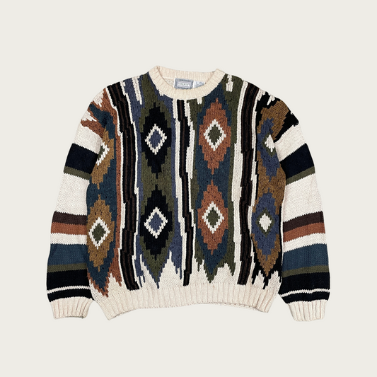 (XL) Southwestern Pattern Sweater