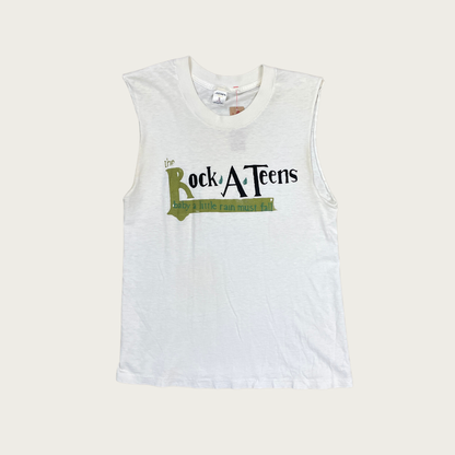 (S) The Rock-A-Teens "Baby A Little Rain Must Fall" Muscle Tee