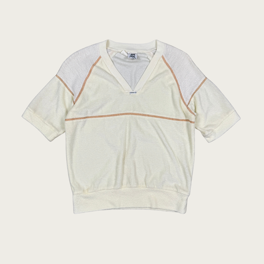 (M) 70s/80s Cream Terrycloth Tee