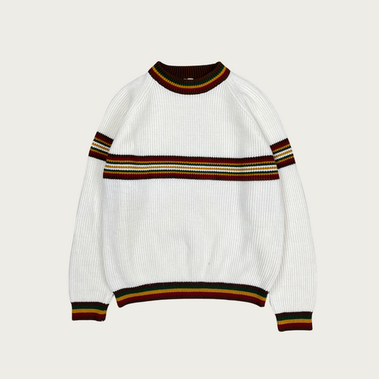 (M) Multicolor Stripe Sweater