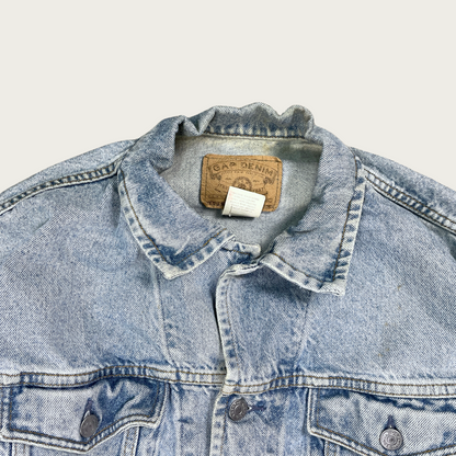 (M) Vintage Gap Light Wash Denim Jacket