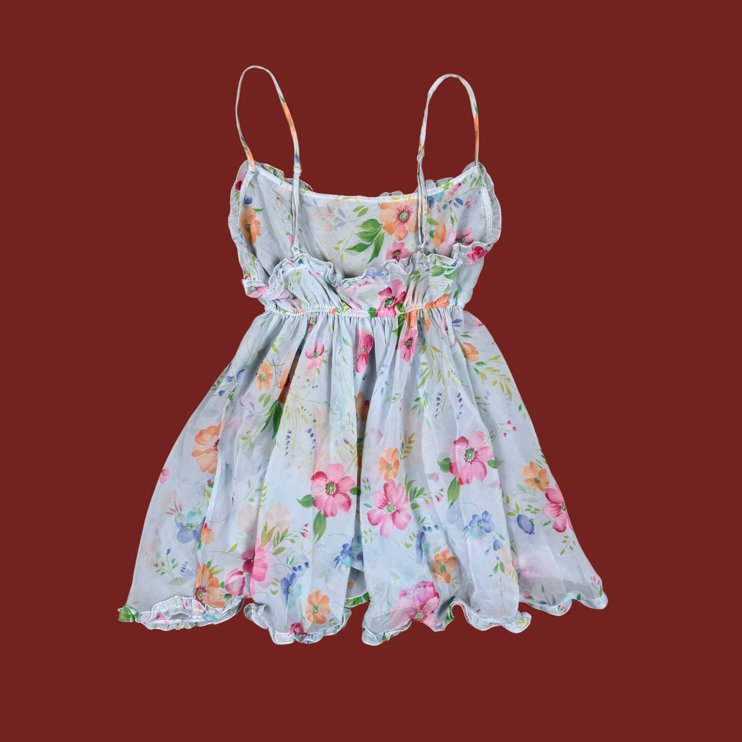 (S) Victoria's Secret Floral Babydoll Slip