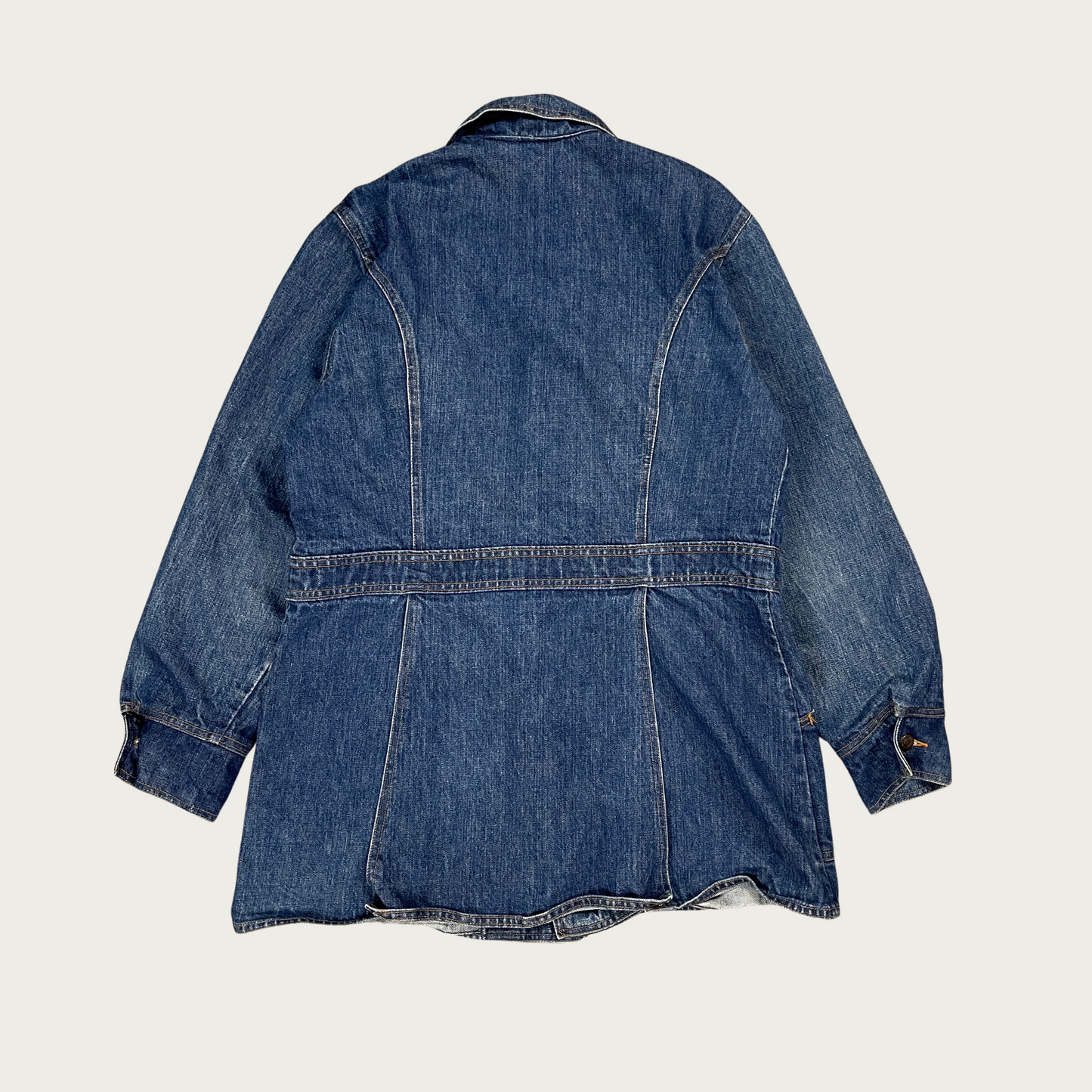 (L) 70s Levi's Orange Tab Longline Denim Jacket
