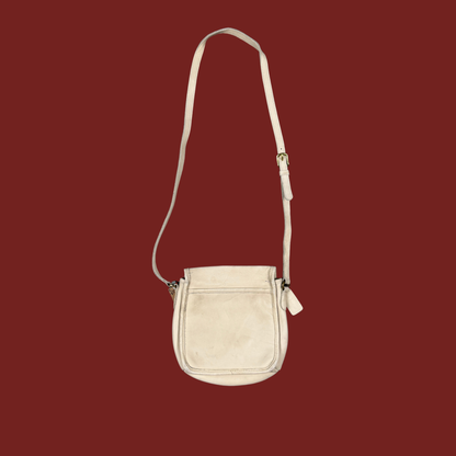 Vintage Coach Cream Companion Bag