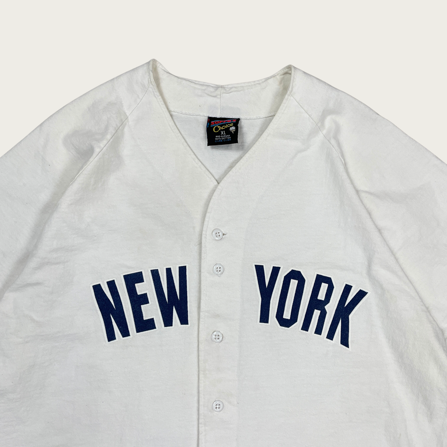 (L) New York Yankees Baseball Jersey Tee