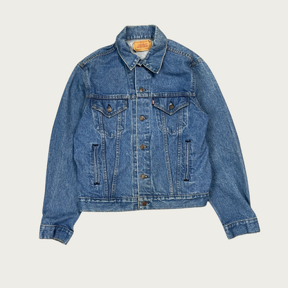 (L) Vintage Levi's Medium Wash Denim Jacket