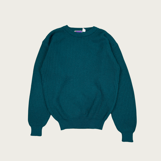 (M) Green Crewneck Sweater