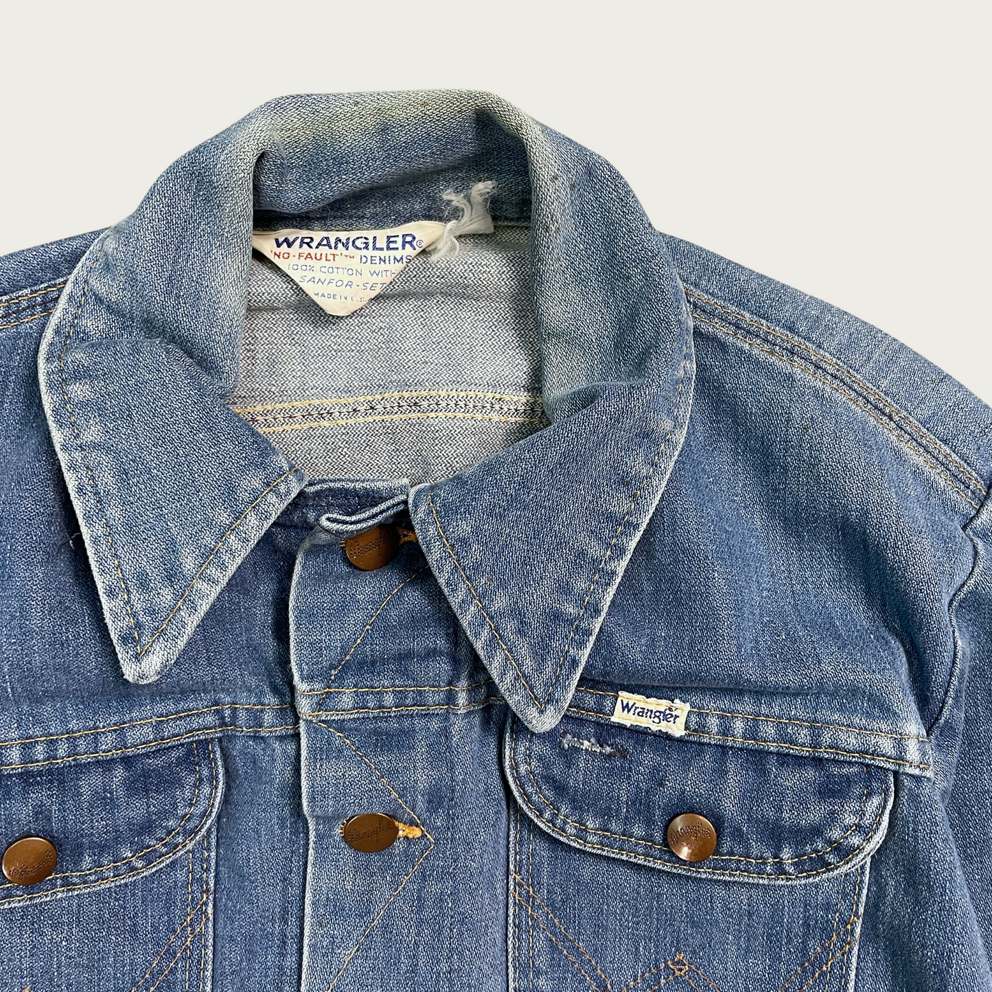 (M/L) 70s/80s Vintage Wrangler Denim Jacket