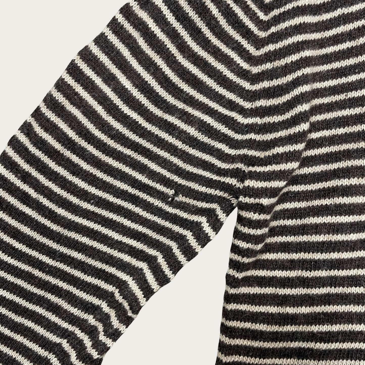 (M) Striped Lambswool Sweater