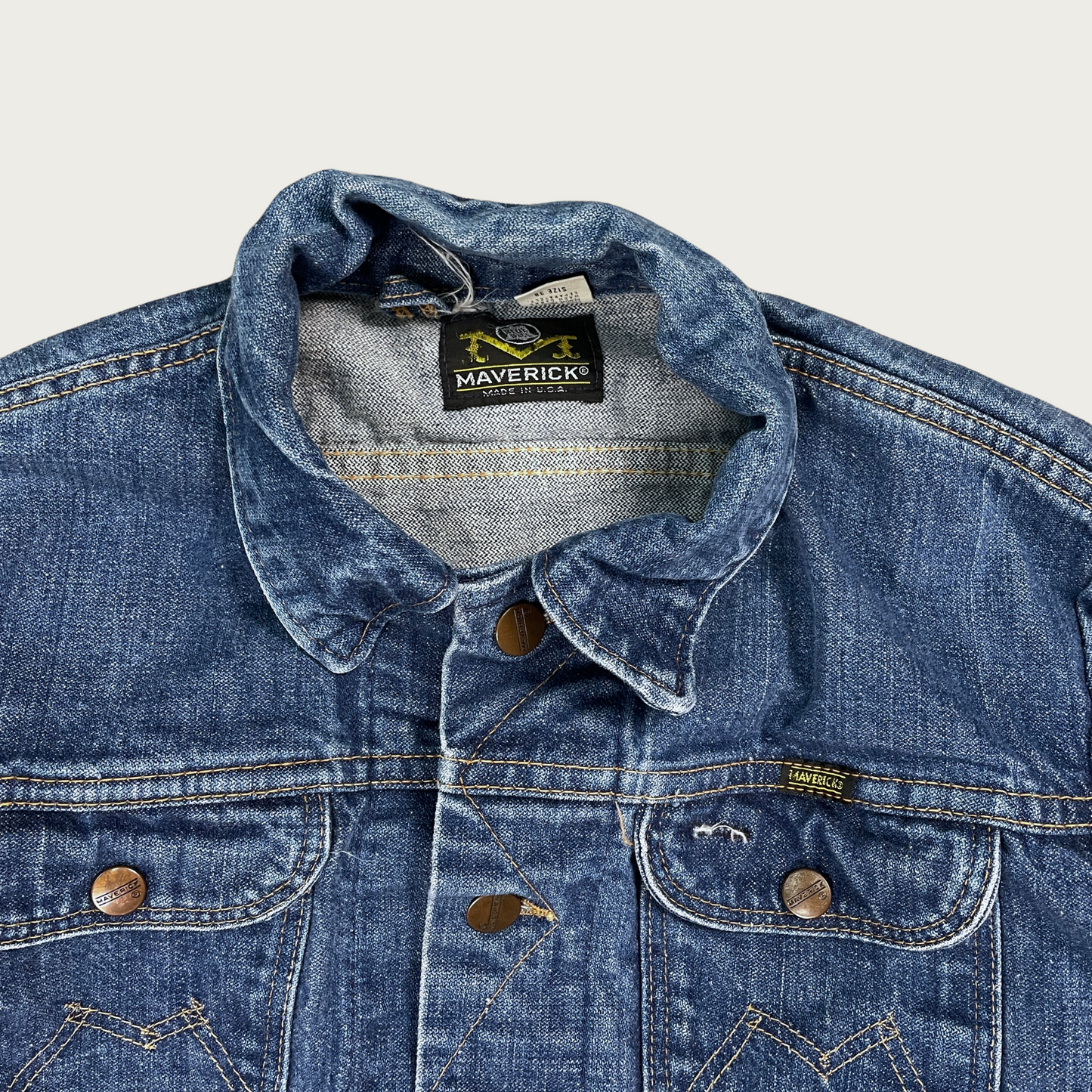 (M) 70s Maverick Denim Jacket