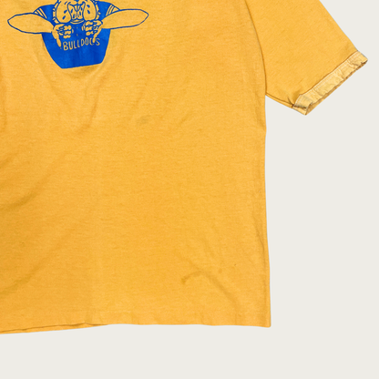 (XL) 70s Bulldogs Mascot Half Sleeve Tee