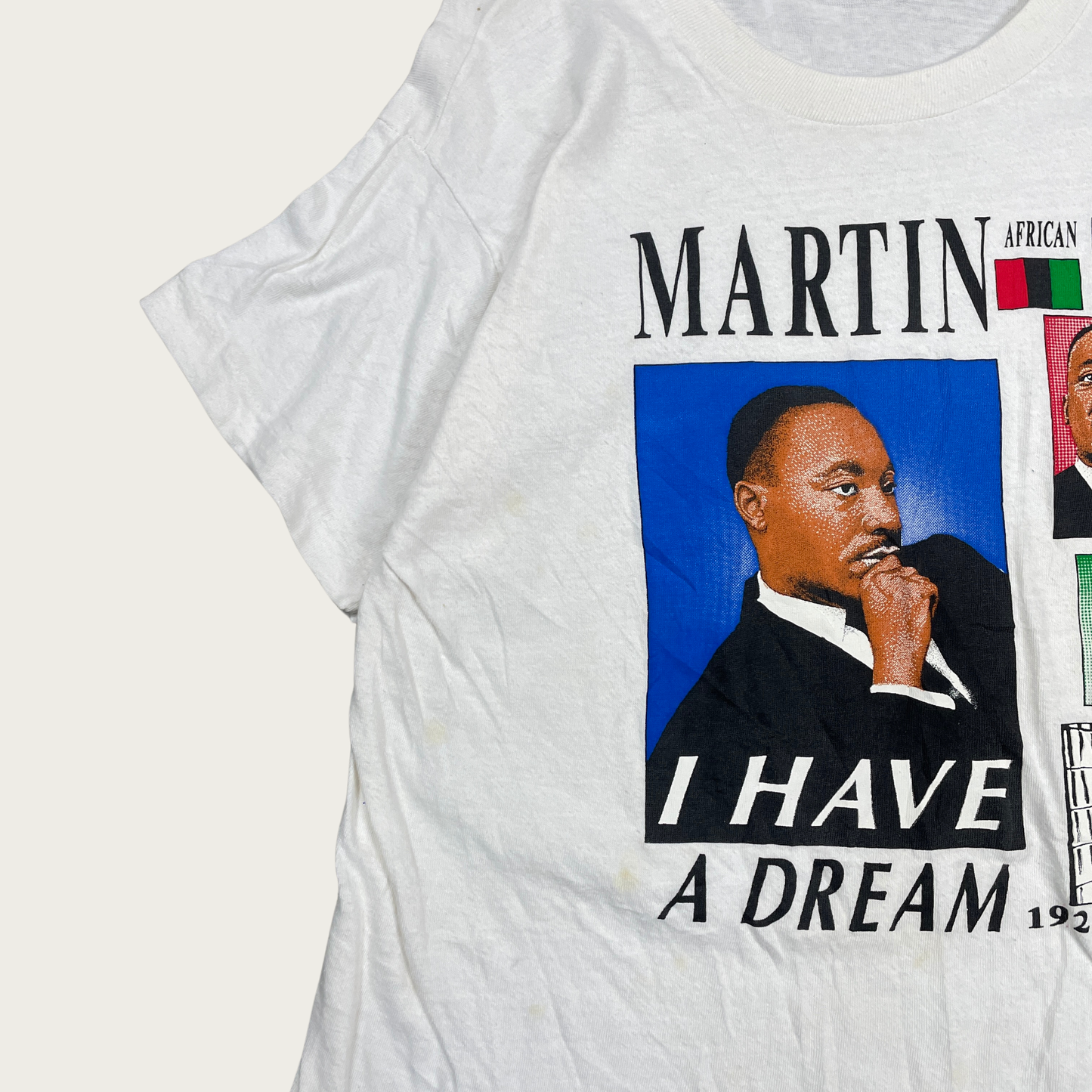 (L) 90s Martin Luther King Jr. Portrait Tee