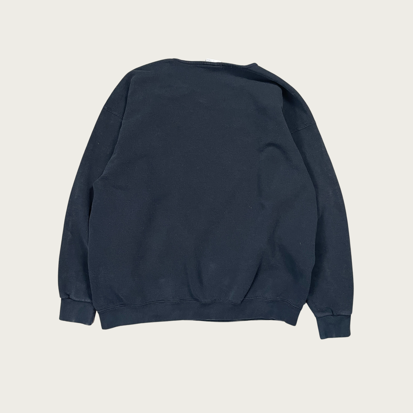 (XL) Vintage Black Nike Swoosh Sweatshirt