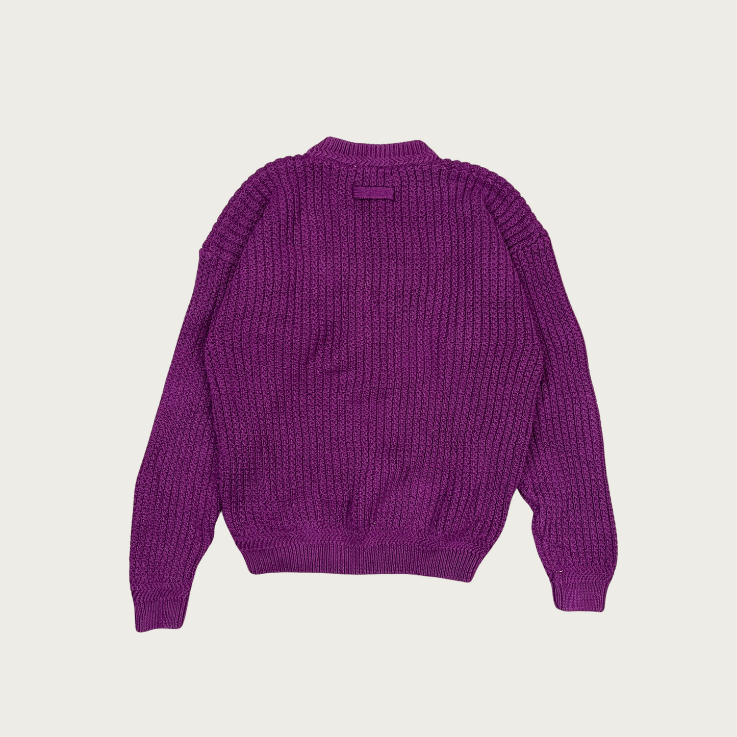 (L) Purple Crewneck Sweater