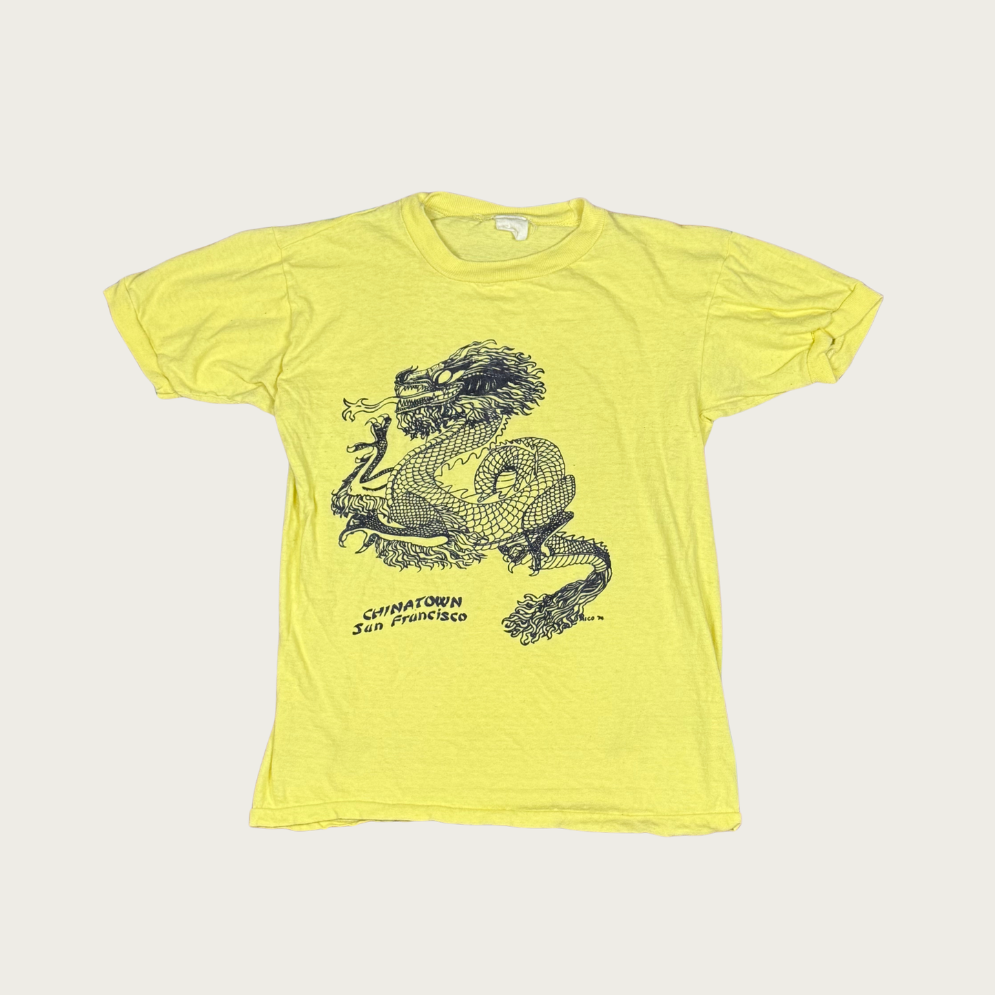 (S/M) 70s Chinatown San Francisco Tee