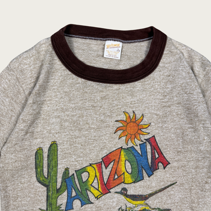(XS) 70s/80s Arizona Ringer Baby Tee