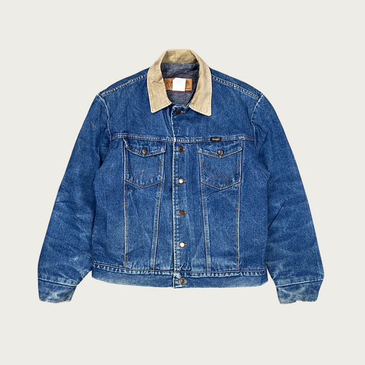 (L) Wrangler Blanket Lined Denim Jacket