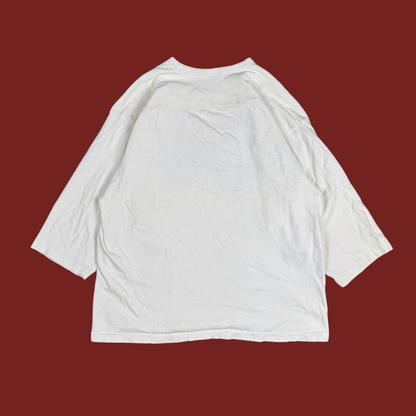 (XL) 90s Great Wall of China Thick Football Jersey Tee