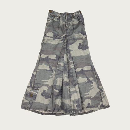 (27") Y2K Polo Jeans Ralph Lauren Camouflage Maxi Skirt