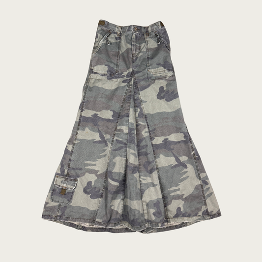 (27") Y2K Polo Jeans Ralph Lauren Camouflage Maxi Skirt