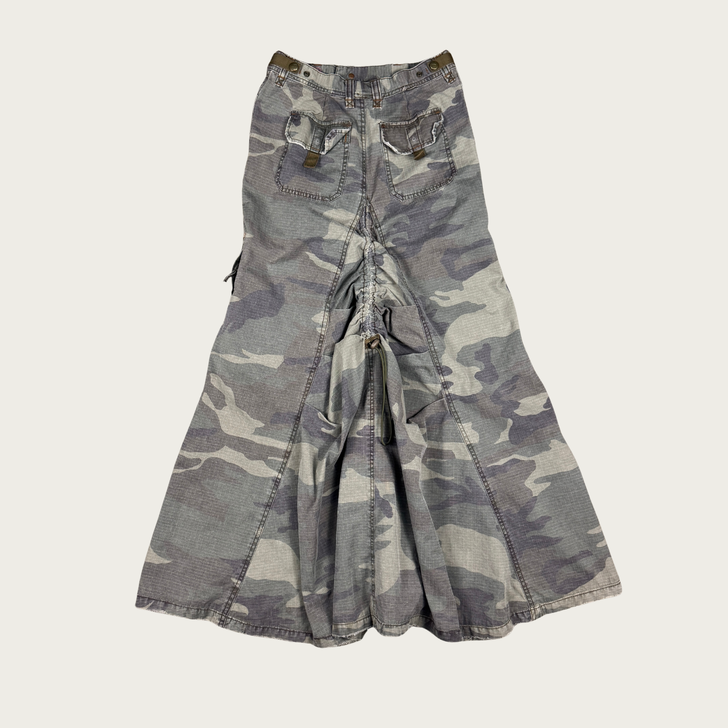 (27") Y2K Polo Jeans Ralph Lauren Camouflage Maxi Skirt