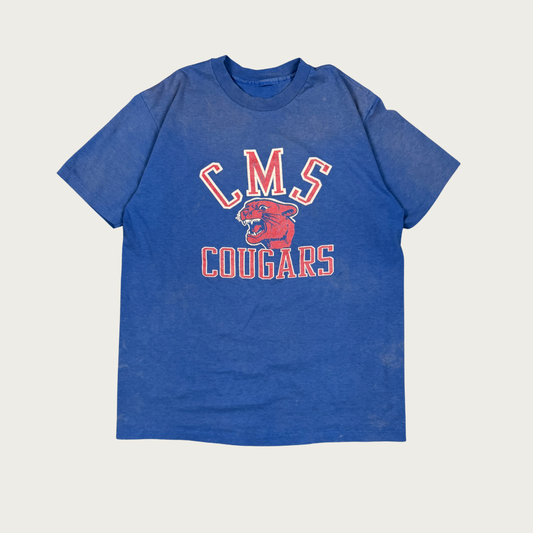 (L/XL) 80s CMS Cougars Tee