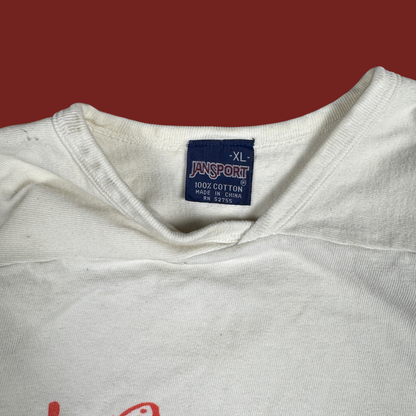 (XL) 90s Great Wall of China Thick Football Jersey Tee