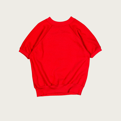 (XS/S) 70s/80s Wolverton University Short Sleeve Sweatshirt