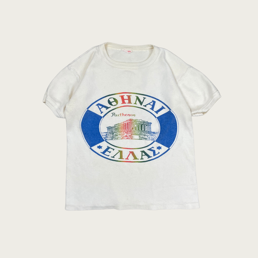 (S) 70s Greek Parthenon Baby Tee