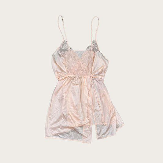 (S) Light Pink Vintage Slip Cami
