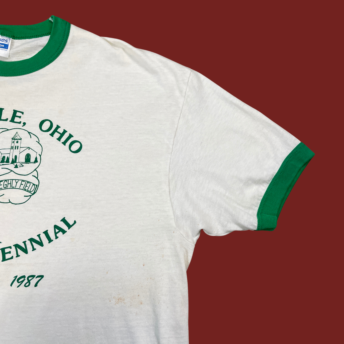 (XL) 1987 Bloomville Ohio Sesquicenntennial Tee