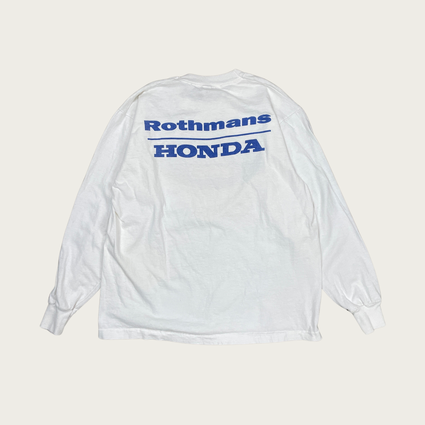 (L) Rothmans Racing Honda Long Sleeve Tee